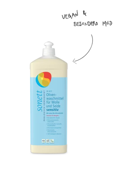 Sonett Olivenwaschmittel — vegan und besonders mild